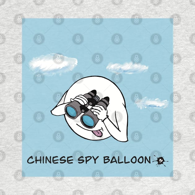 Chinese Spy Balloon Over Montana by SpookySkulls